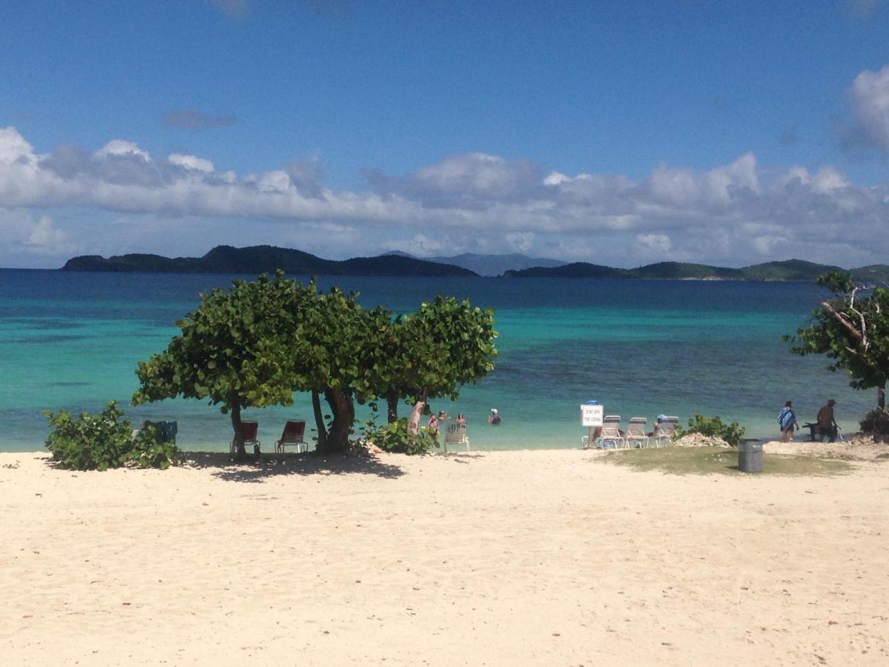 Luxury Beachfront - One Step To Sapphire Beach East End  외부 사진